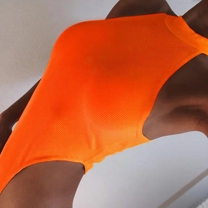 Body flashy ultra sexy - orange / s