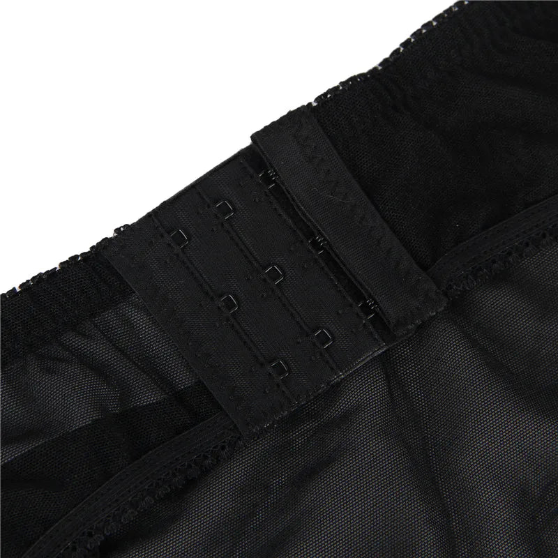 Ceinture porte-jarretelles avec fermetures réglables