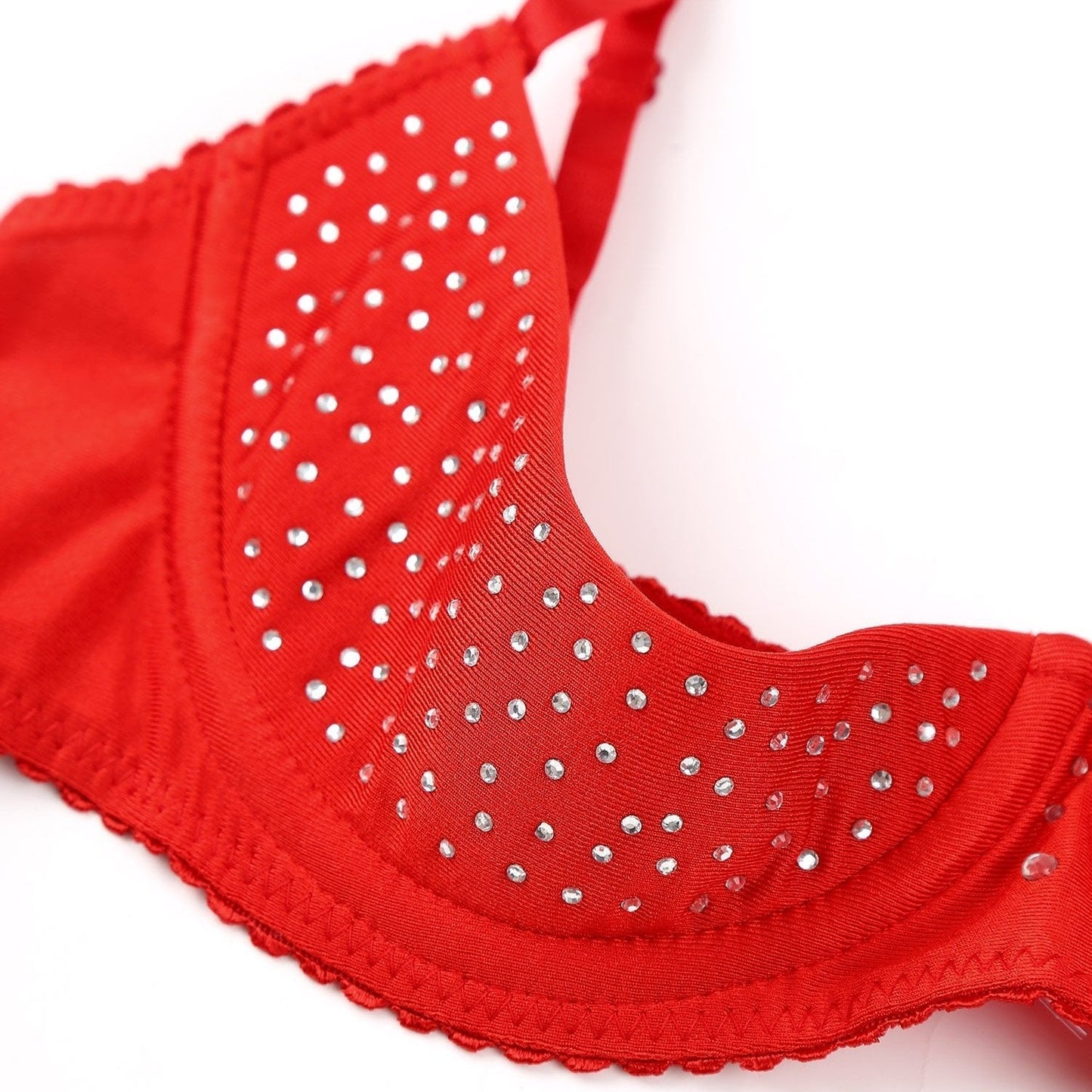 Soutien-gorge découvert avec des bonnets très décolletés