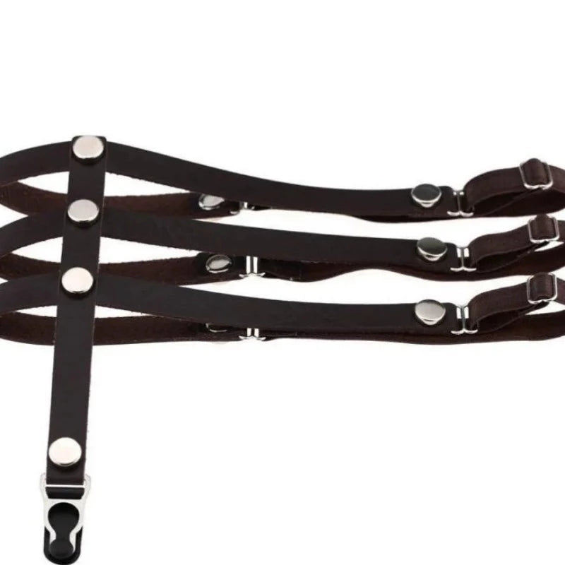 Bordeaux Harnais de cuisse avec porte-jarretelles