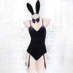 Costume de lapin - noir / universelle
