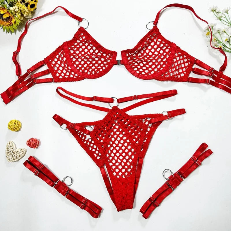 Ensemble de lingerie en maille