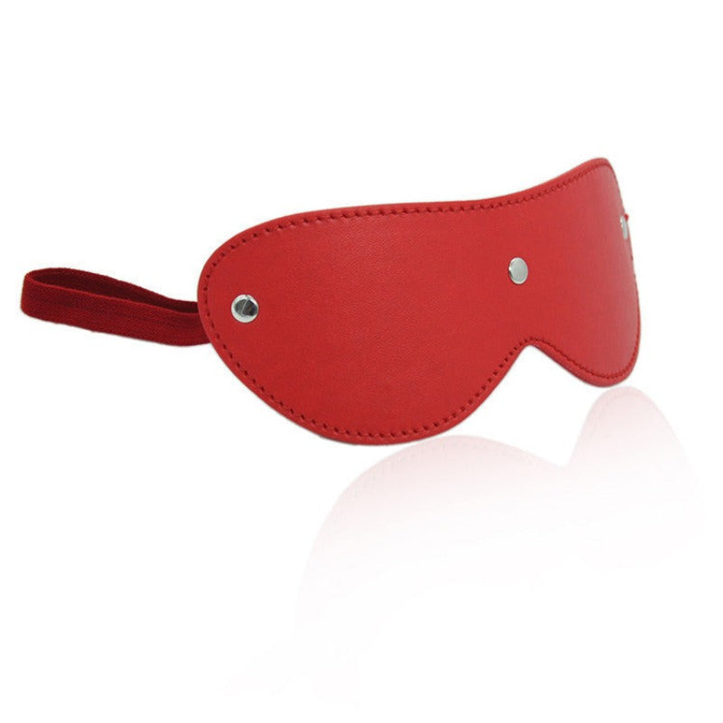 Masque pour les yeux en cuir