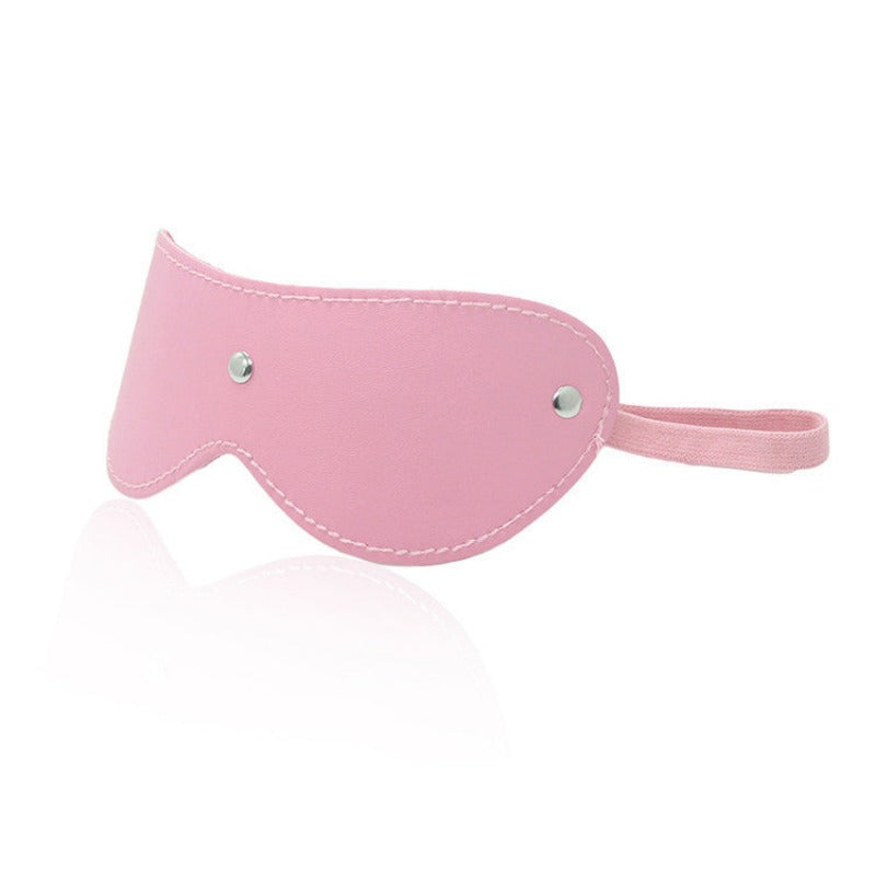 Masque pour les yeux en cuir