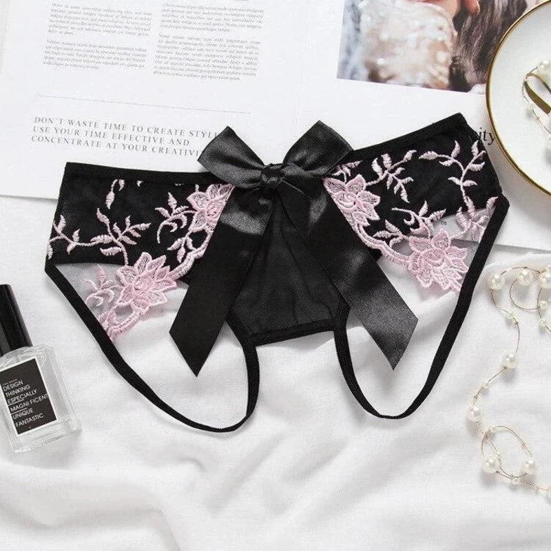 Rose Culotte Ouverte pour Femme Sensuelle