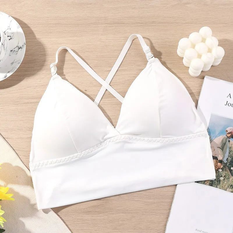 Soutien-gorge bralette souple avec fermeture basse