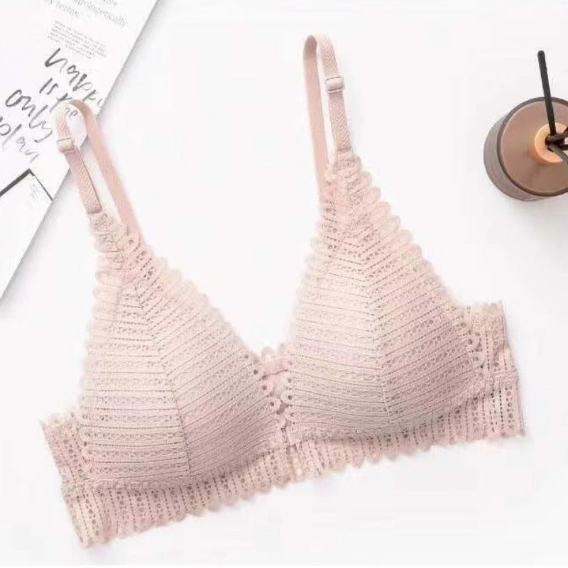 Soutien-gorge en dentelle avec fermeture à l'avant