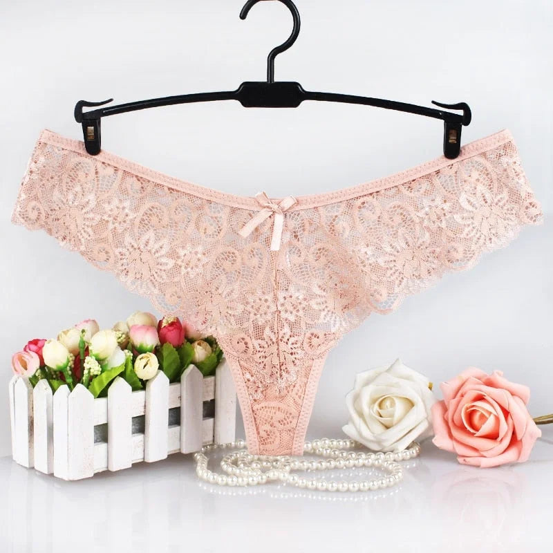 String Sexy en Dentelle - Pack de 3