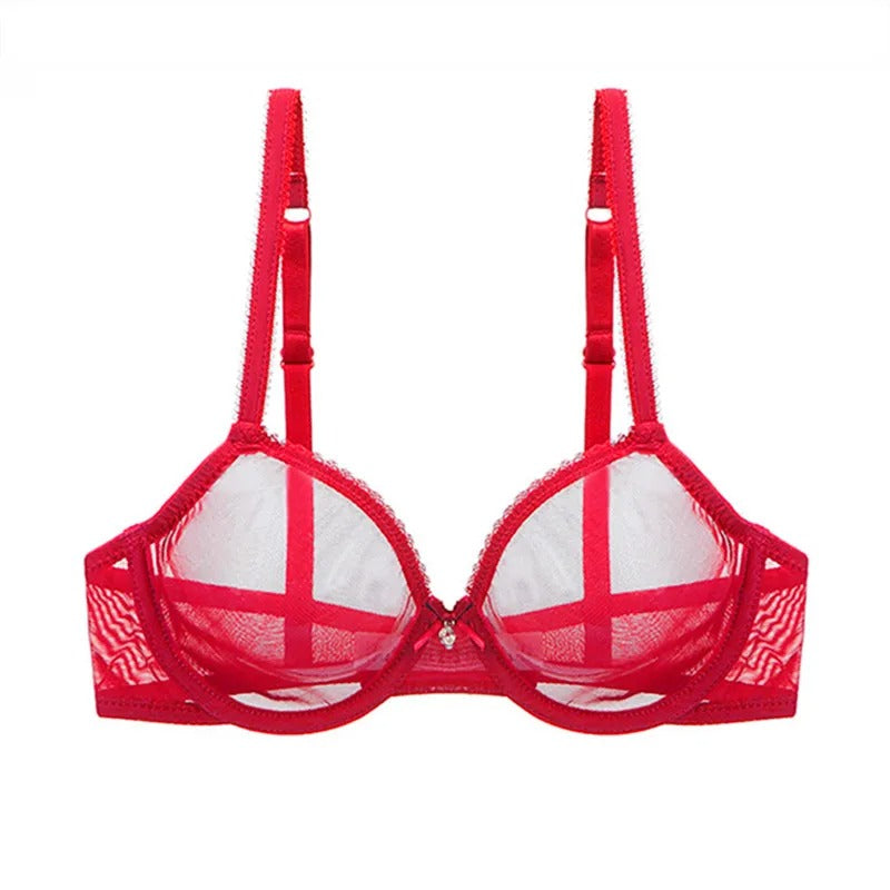 Soutien-gorge en dentelle avec bretelles réglables