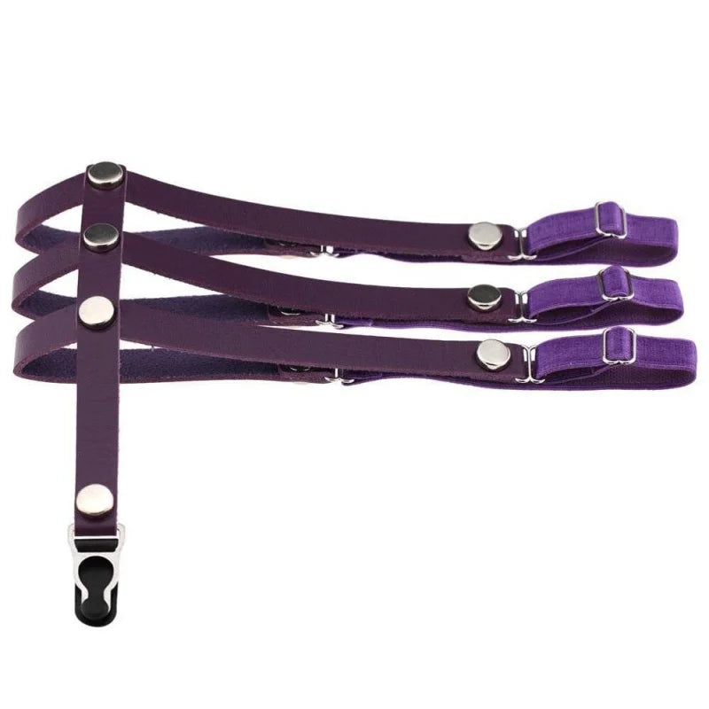 Violet Harnais de cuisse avec porte-jarretelles