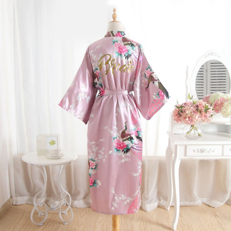 Kimono Femme - Déshabillé pour la Mariée