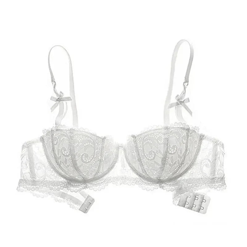 Soutien-gorge balconnet avec bretelles réglables