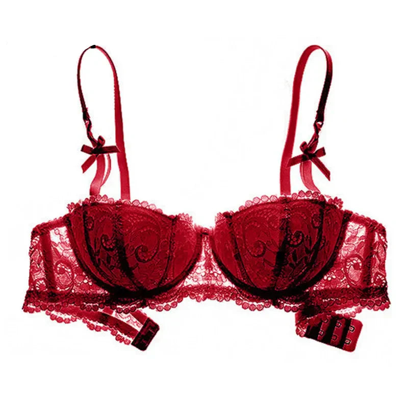 Soutien-gorge balconnet avec bretelles réglables