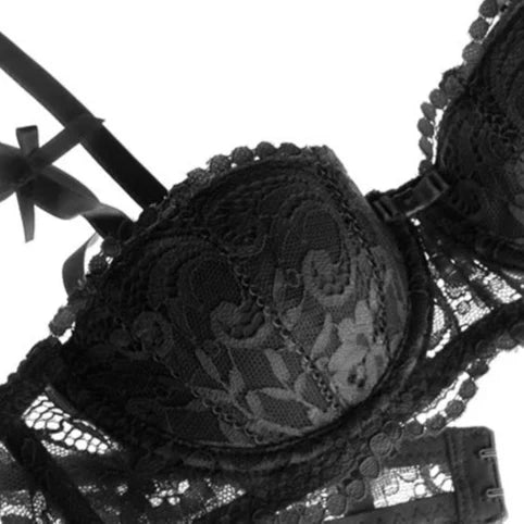 Soutien-gorge balconnet avec bretelles réglables