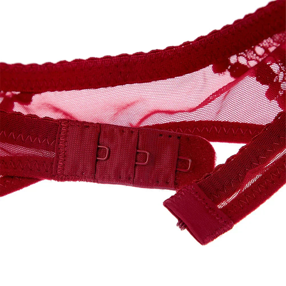 Ceinture porte-jarretelles avec dentelle décorative