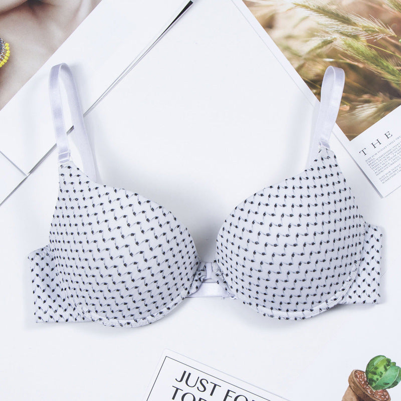 Blanc Soutien-gorge universel avec fermeture à l'avant