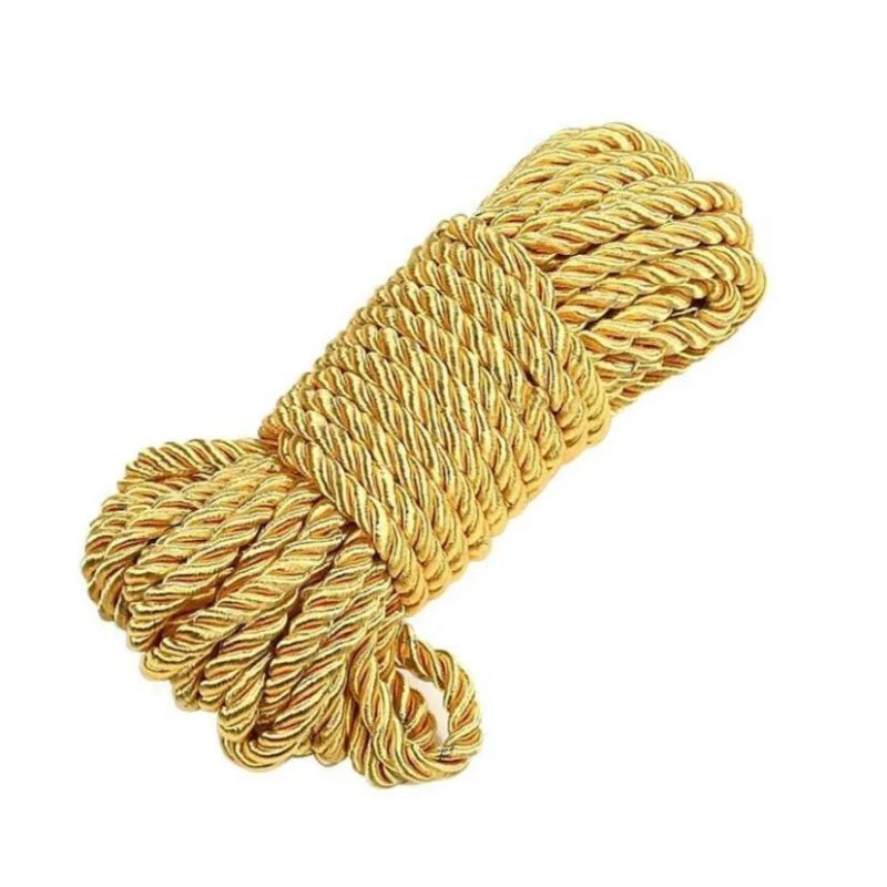 Corde bondage - doré / universelle