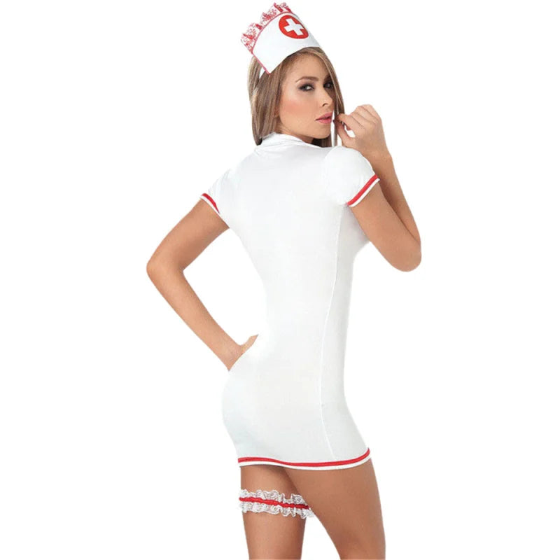 Costume D’infirmière - Blanc / Universelle