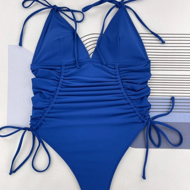  Maillot de bain une pièce à volants