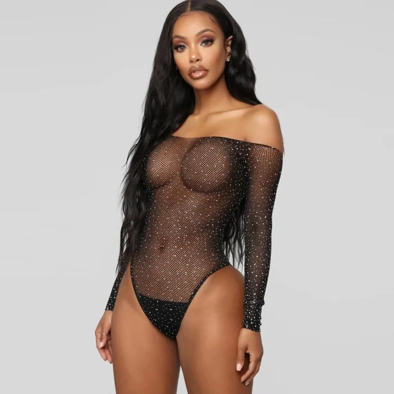 Noir Body Noir Transparent - Motif Blanc