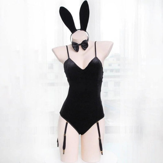 Noir Costume de lapin