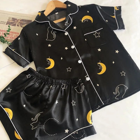 Pyjama avec motif de lune