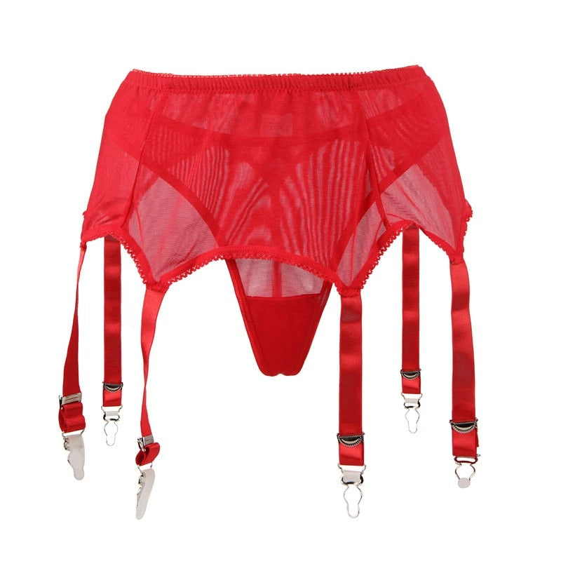 Ceinture porte-jarretelles avec fermetures réglables