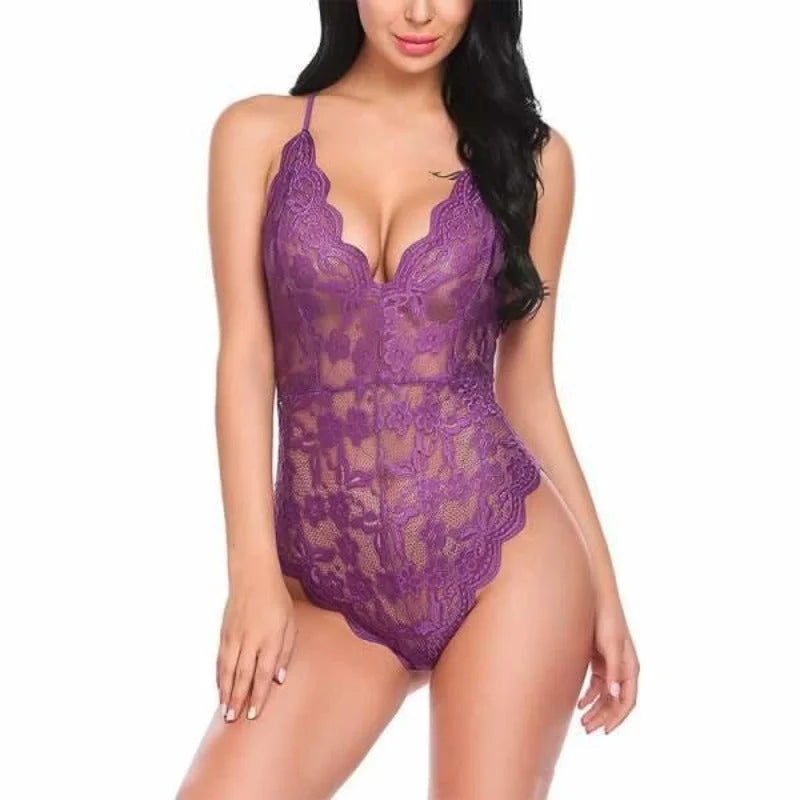 Violet Body Ultra Chic - Dentelle Classique